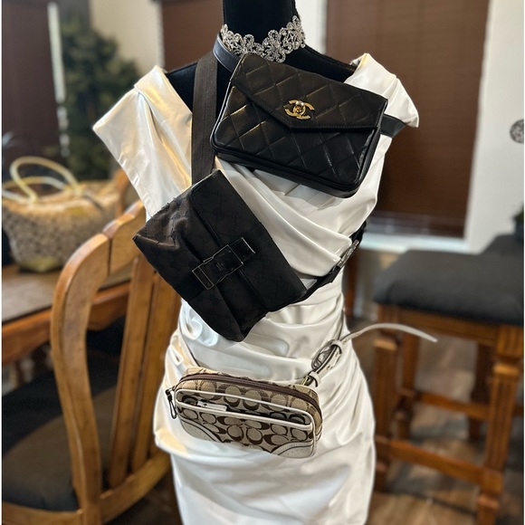 CHANEL Handbags - Collection Of Waist Bag Pouches 🔥 Chanel 🔥 Gucci 🔥 Coach